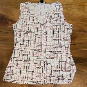 WHBM sleeveless blouse
